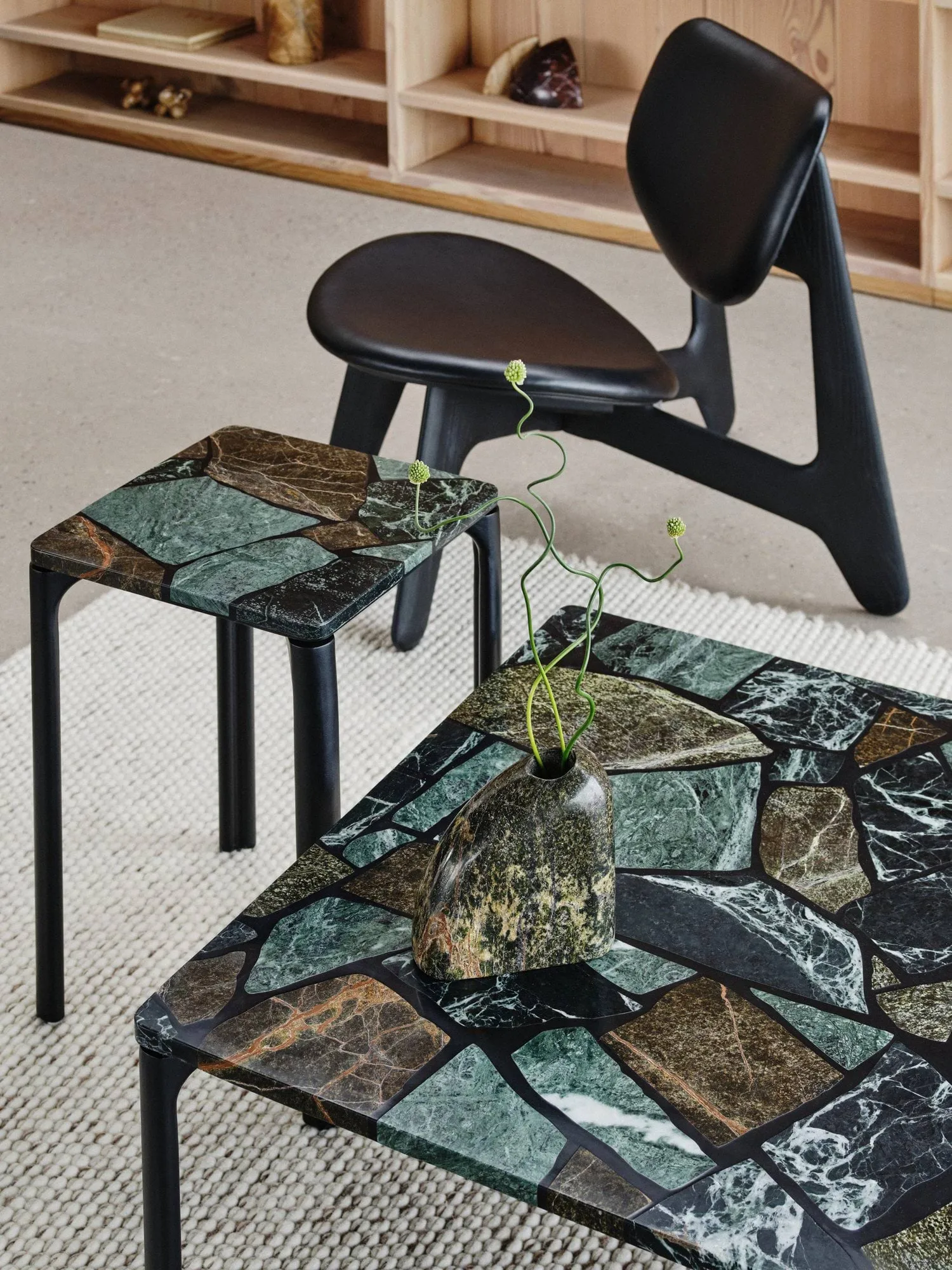 Mesa auxiliar Smash, Green, 35x35x50 cm Tom Dixon