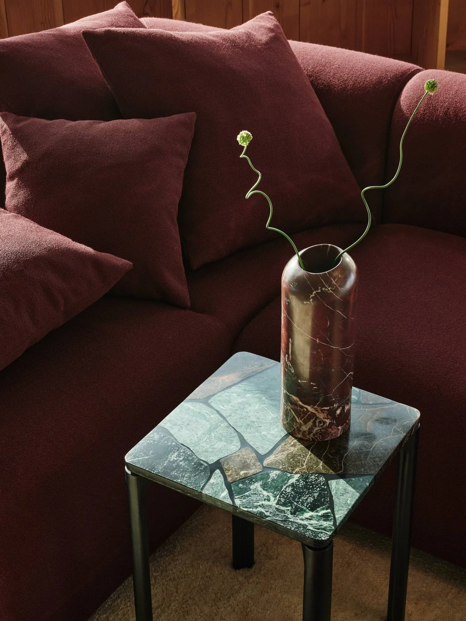 Mesa auxiliar Smash, Green, 35x35x50 cm Tom Dixon