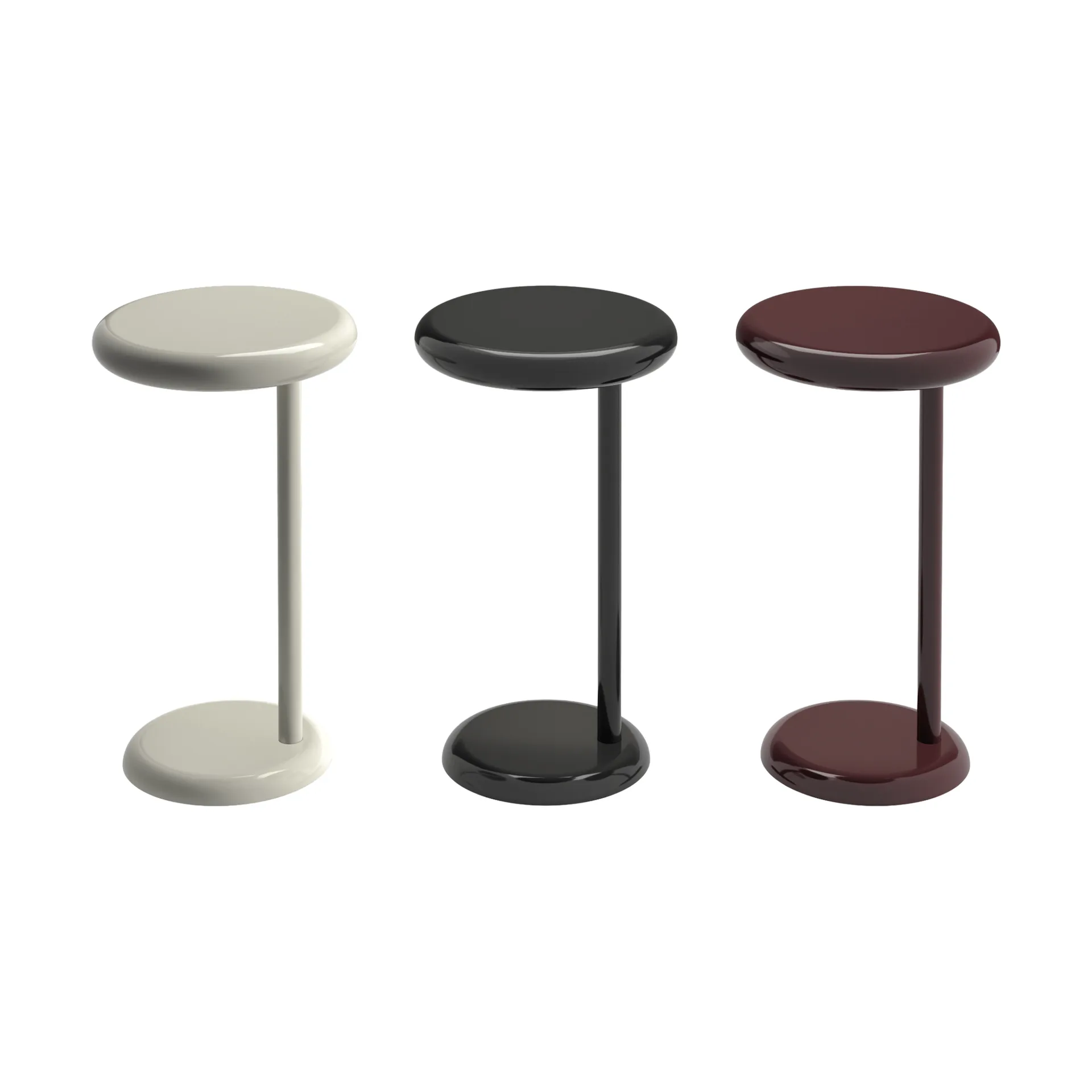 Mesa auxiliar Spot, Black, Ø35x55 cm Tom Dixon