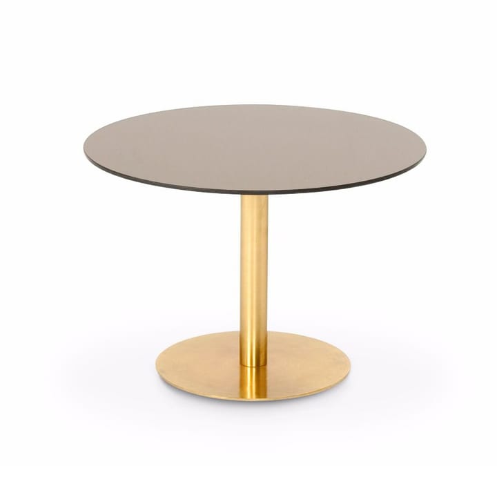 Mesa de centro Flash redonda - Soporte de cobre y latón - Tom Dixon