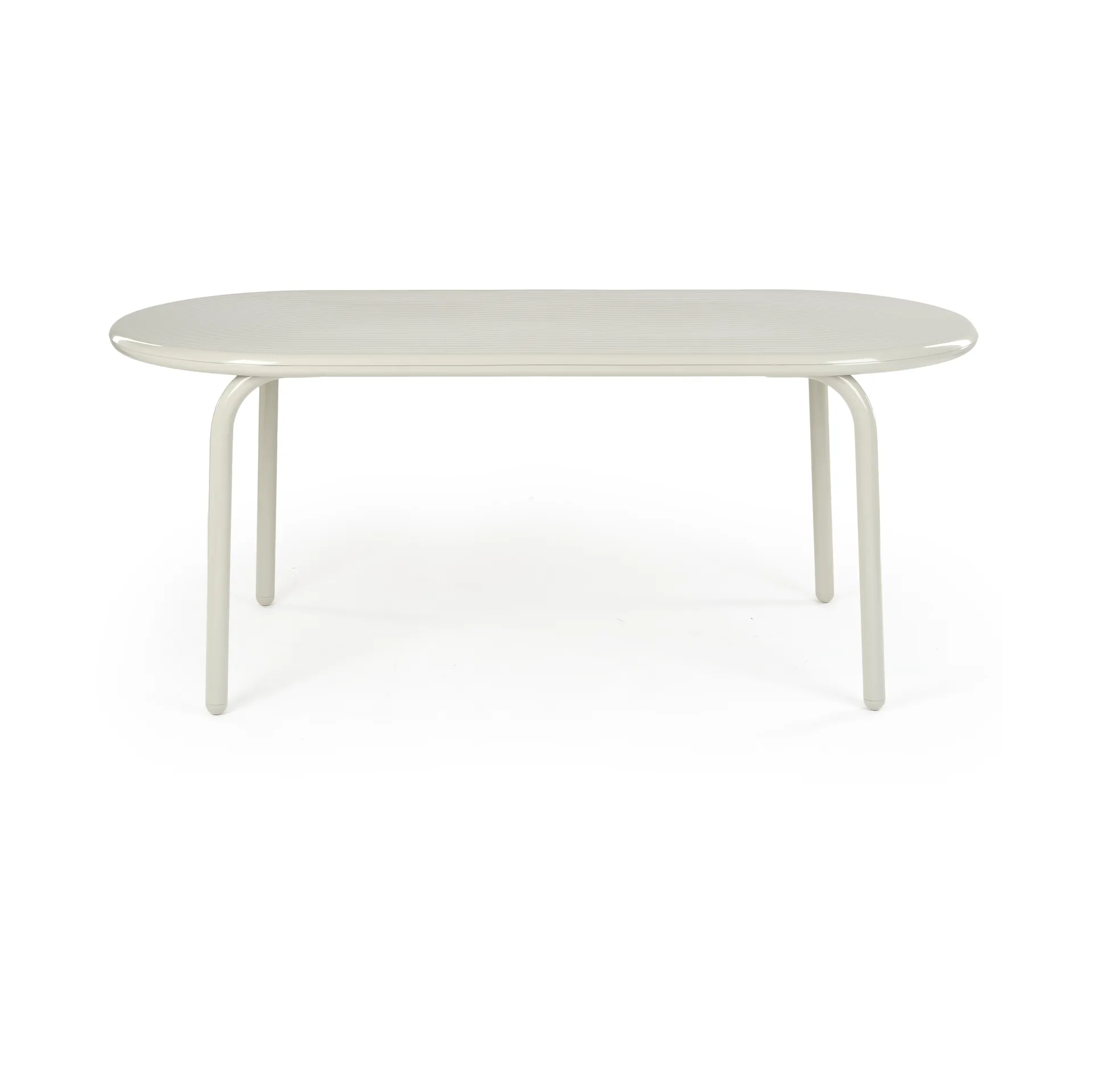 Mesa de comedor Groove 86x185 cm, Masilla Tom Dixon
