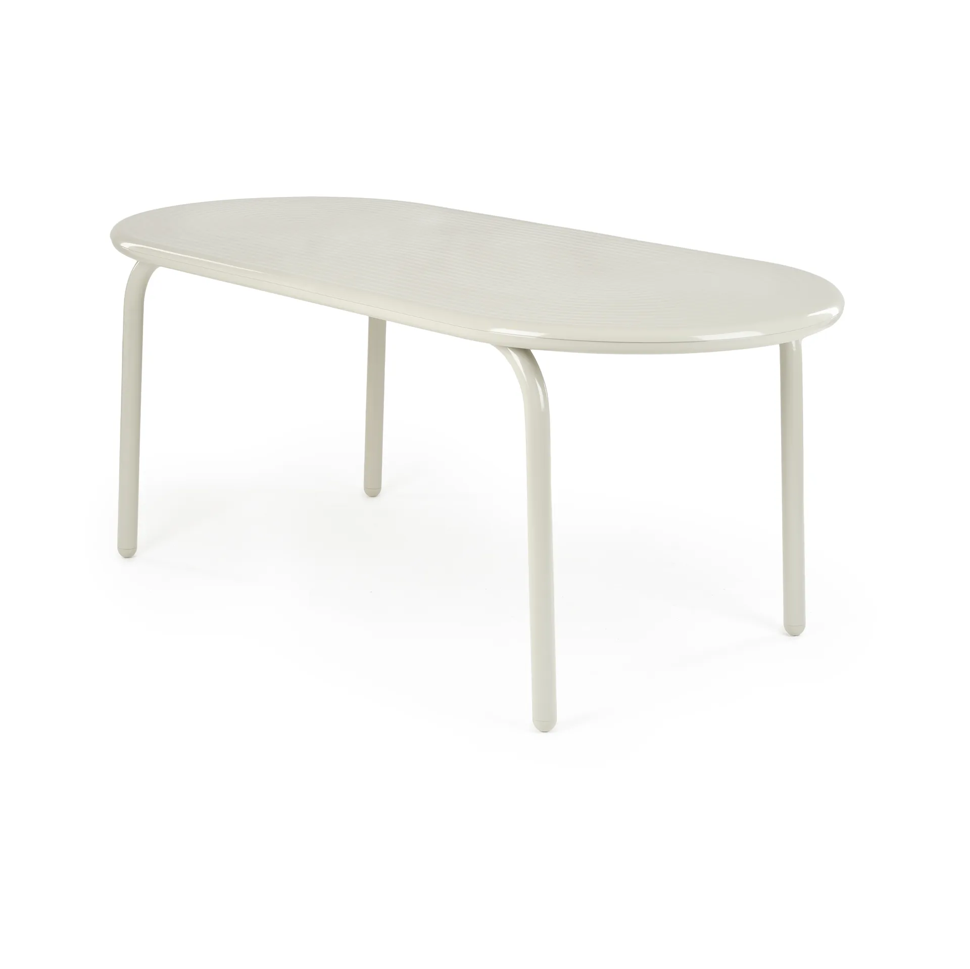 Mesa de comedor Groove 86x185 cm, Masilla Tom Dixon
