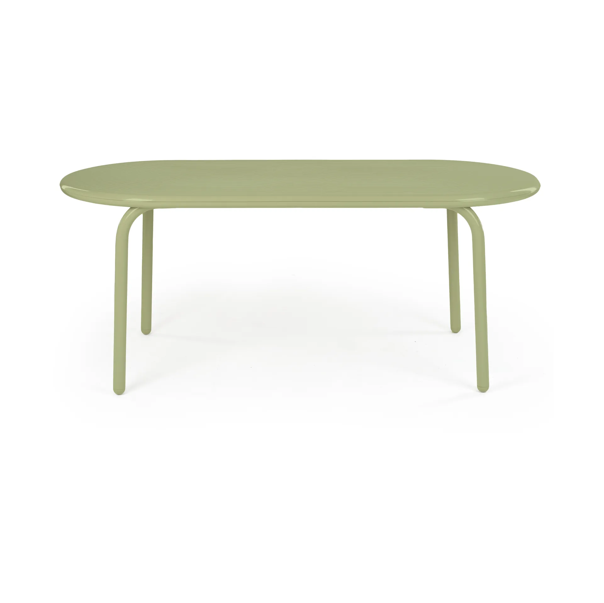 Mesa de comedor Groove 86x185 cm, Musgo Tom Dixon