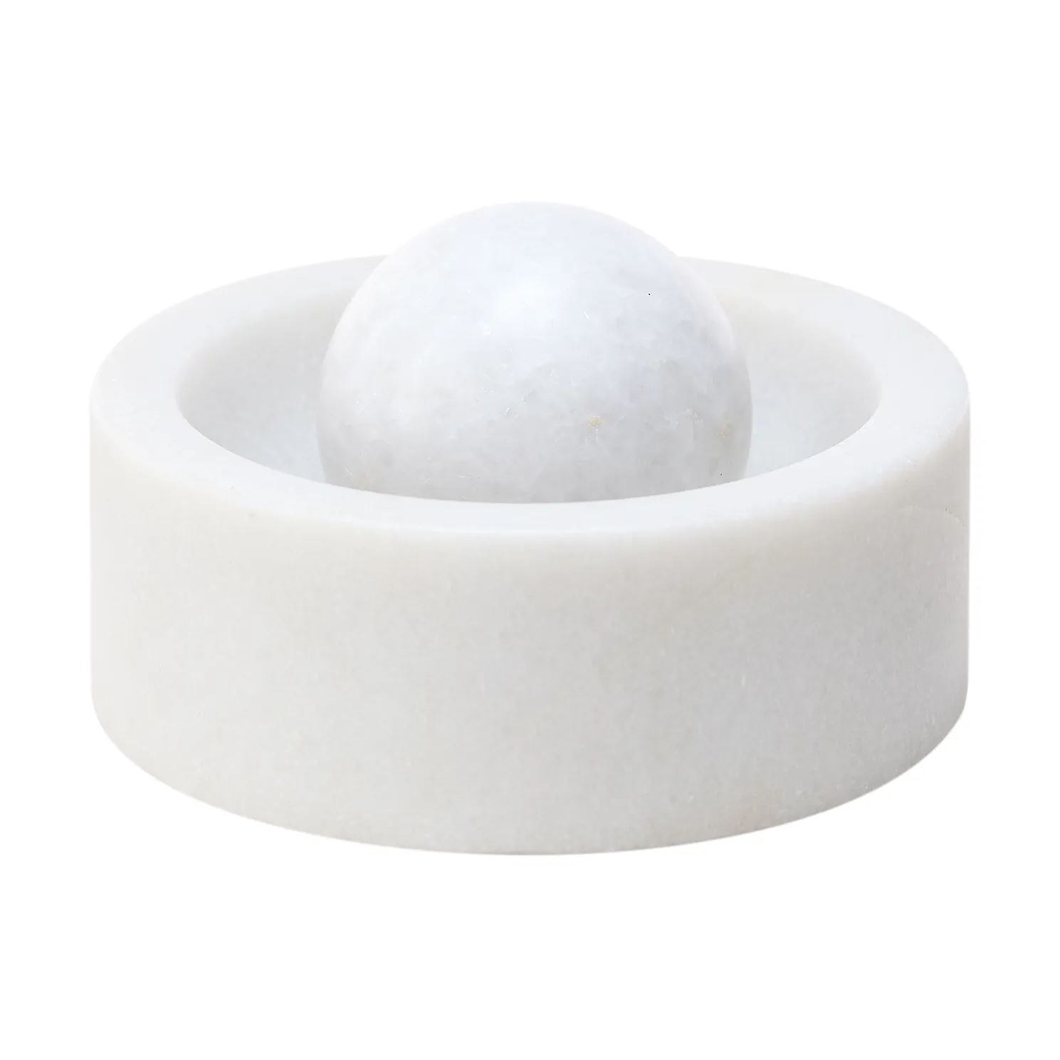 Molinillo de especias Stone Ø12 cm, Mármol blanco Tom Dixon