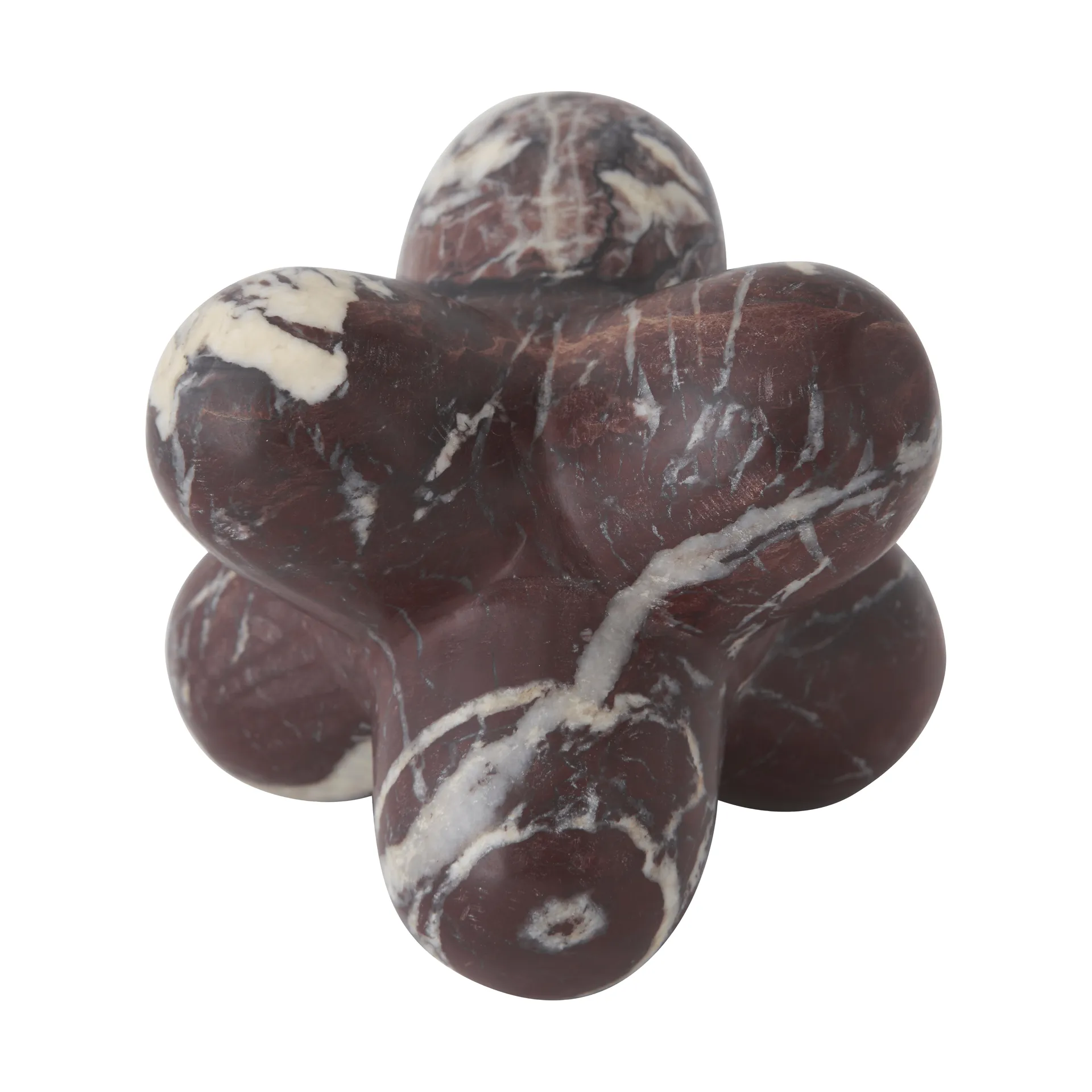 Objeto decorativo Jack, Flamingo marble, 10x8,5 cm Tom Dixon