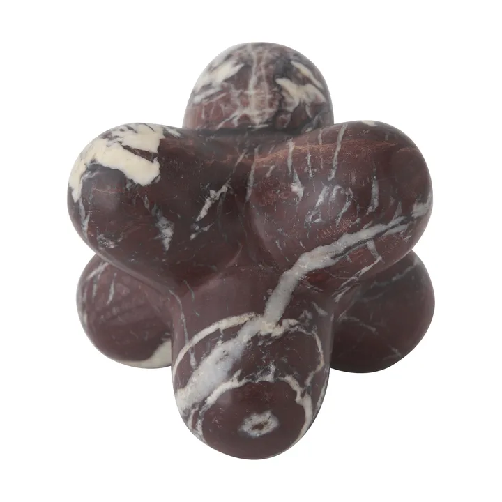 Objeto decorativo Jack - Flamingo marble, 10x8,5 cm - Tom Dixon
