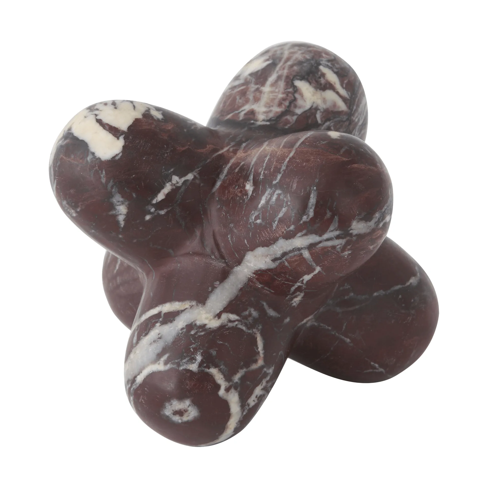 Objeto decorativo Jack, Flamingo marble, 10x8,5 cm Tom Dixon