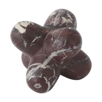 Objeto decorativo Jack - Flamingo marble, 10x8,5 cm - Tom Dixon