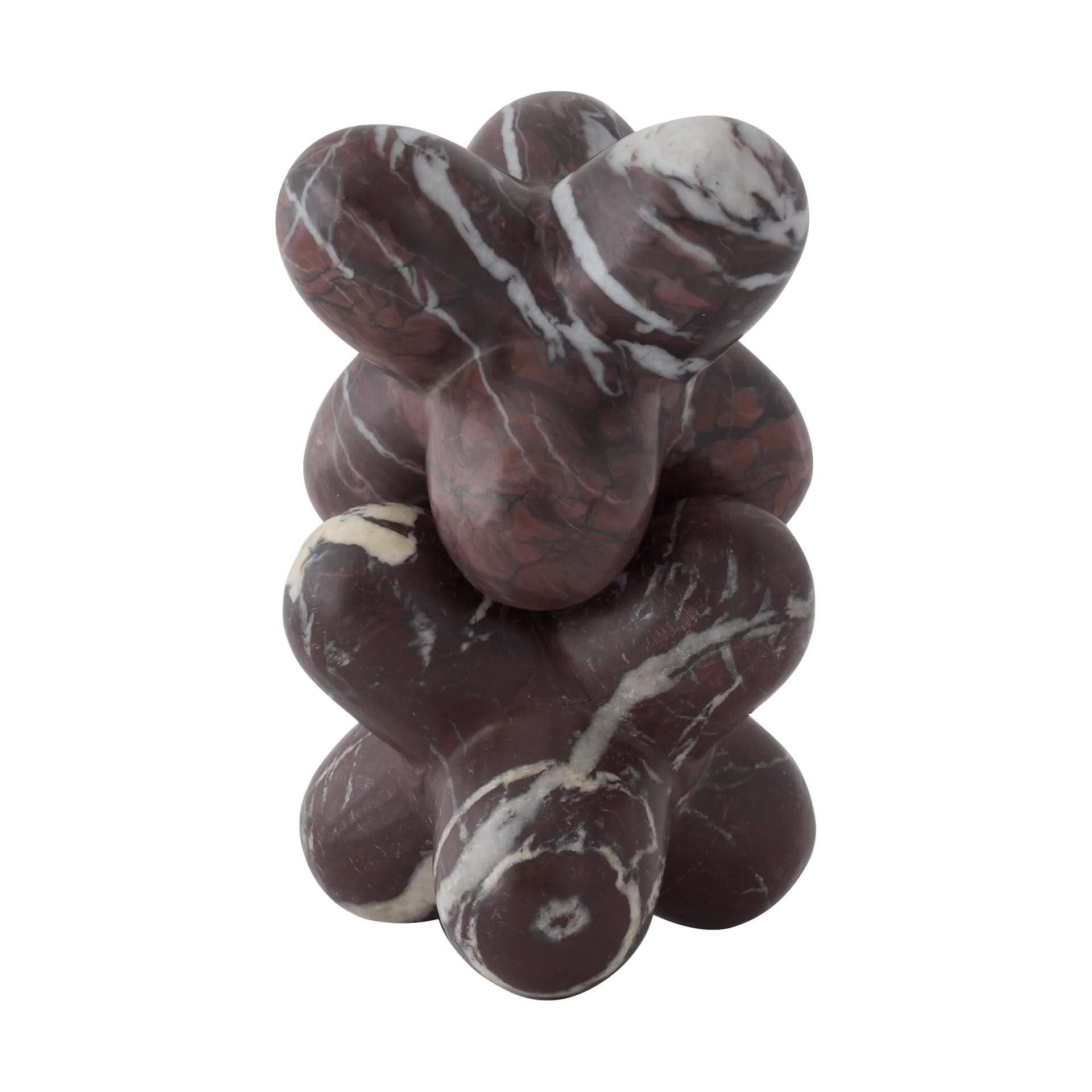 Objeto decorativo Jack, Flamingo marble, 10x8,5 cm Tom Dixon
