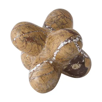 Objeto decorativo Jack - Forest brown marble, 10x8,5 cm - Tom Dixon