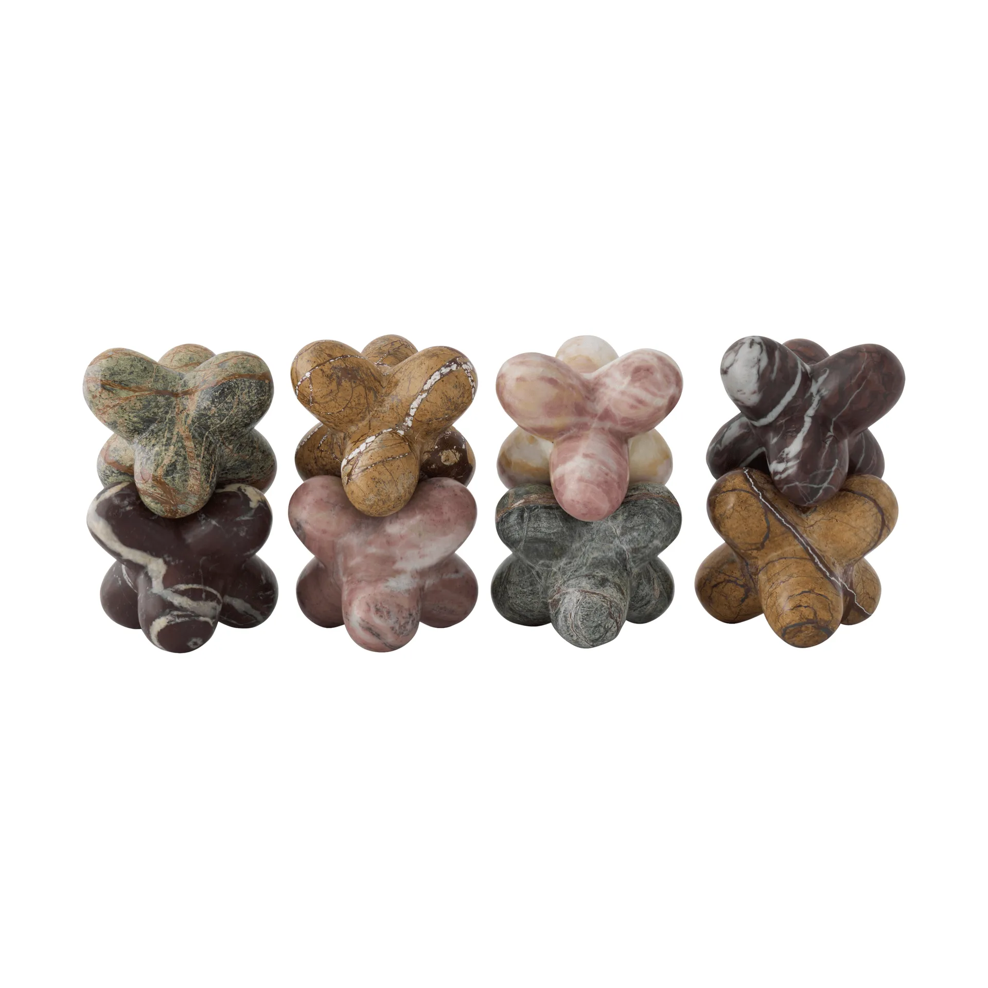 Objeto decorativo Jack, Forest brown marble, 10x8,5 cm Tom Dixon