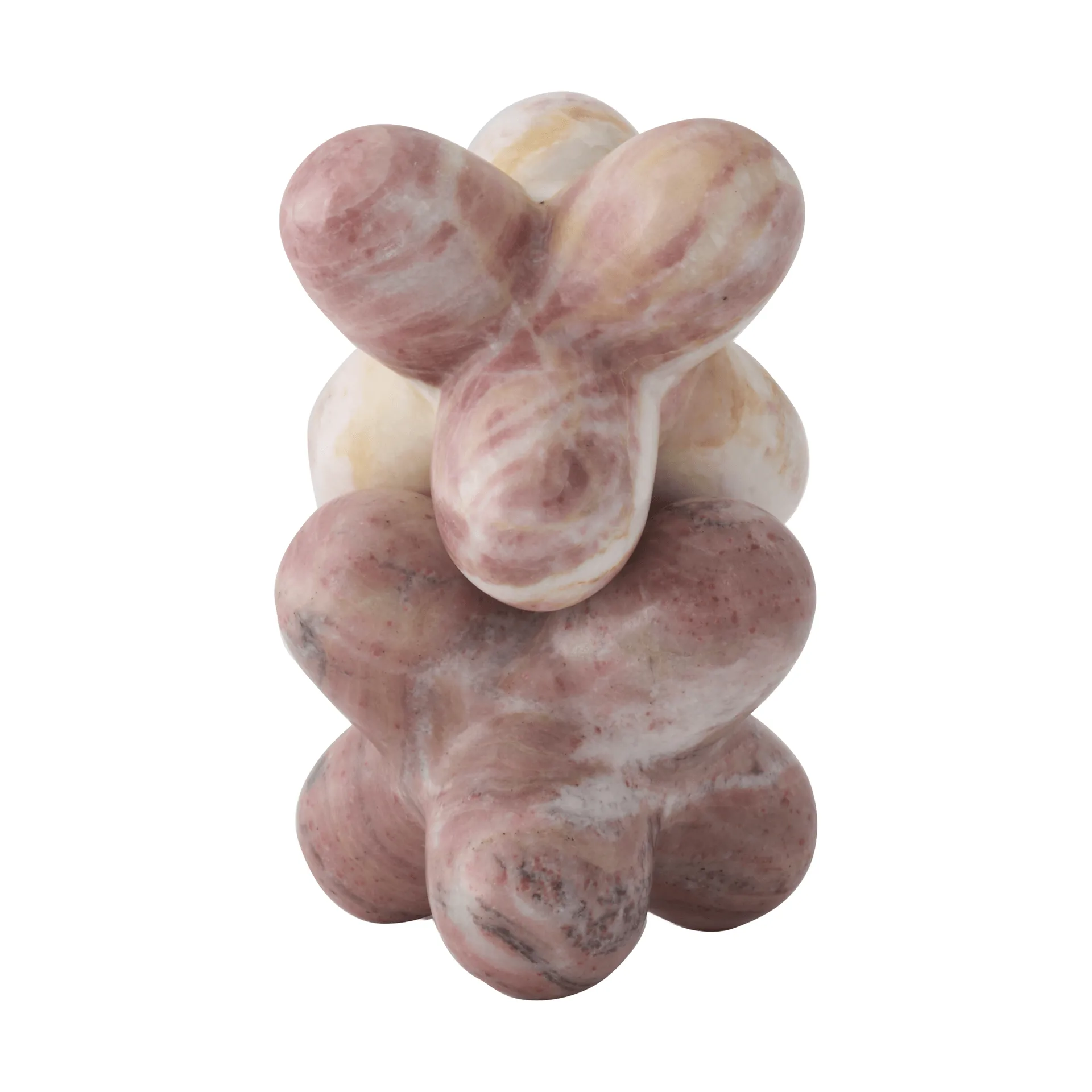 Objeto decorativo Jack, Pink indian onyx, 10x8,5 cm Tom Dixon
