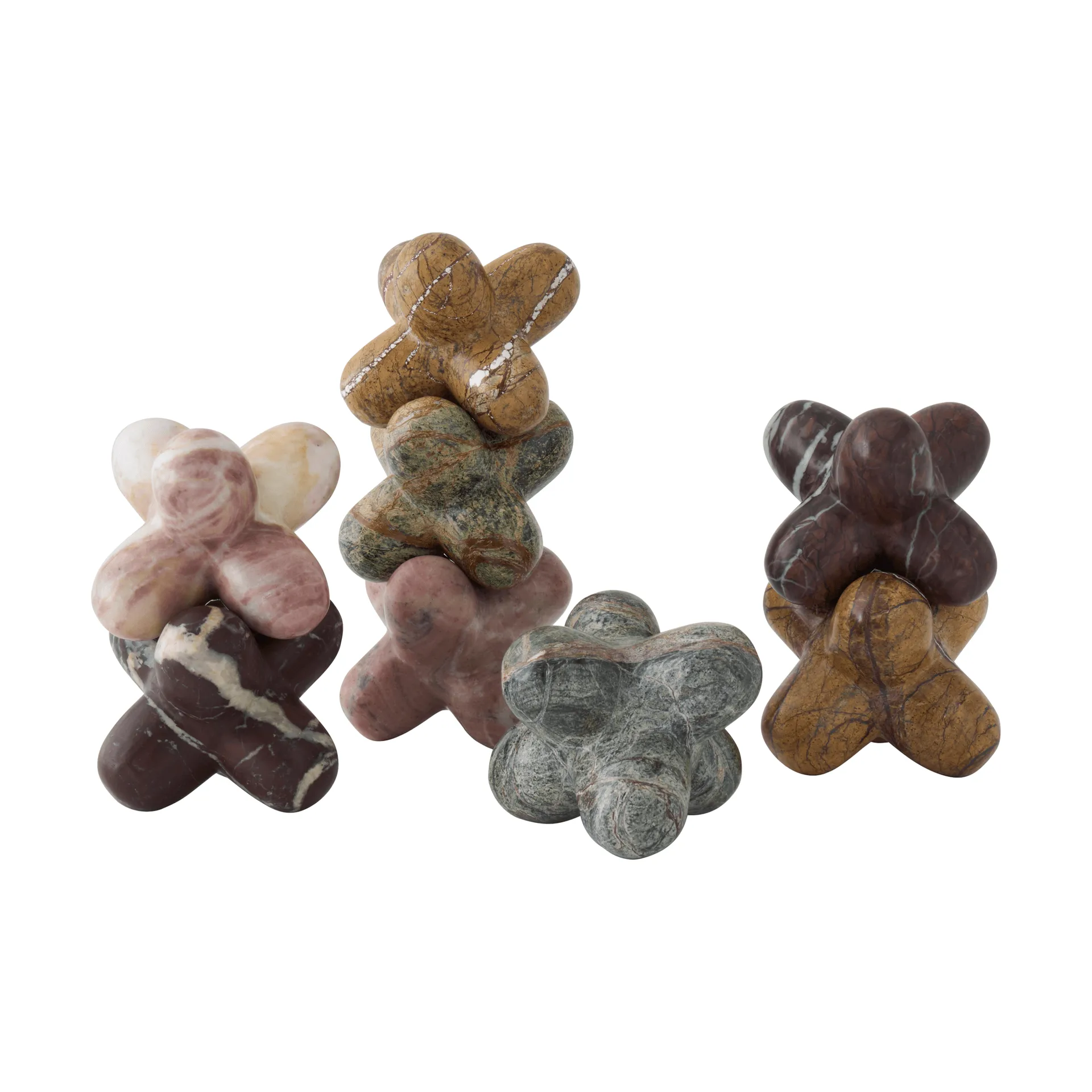 Objeto decorativo Jack, Pink indian onyx, 10x8,5 cm Tom Dixon