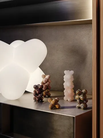 Objeto decorativo Jack - Pink indian onyx, 10x8,5 cm - Tom Dixon