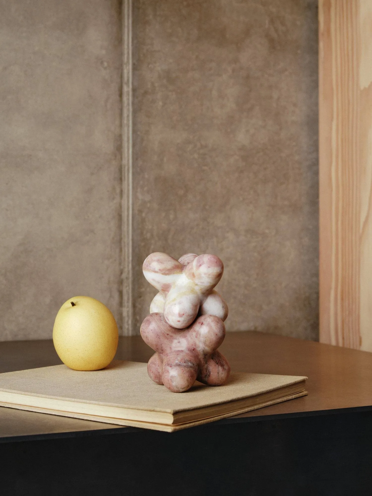 Objeto decorativo Jack, Pink indian onyx, 10x8,5 cm Tom Dixon