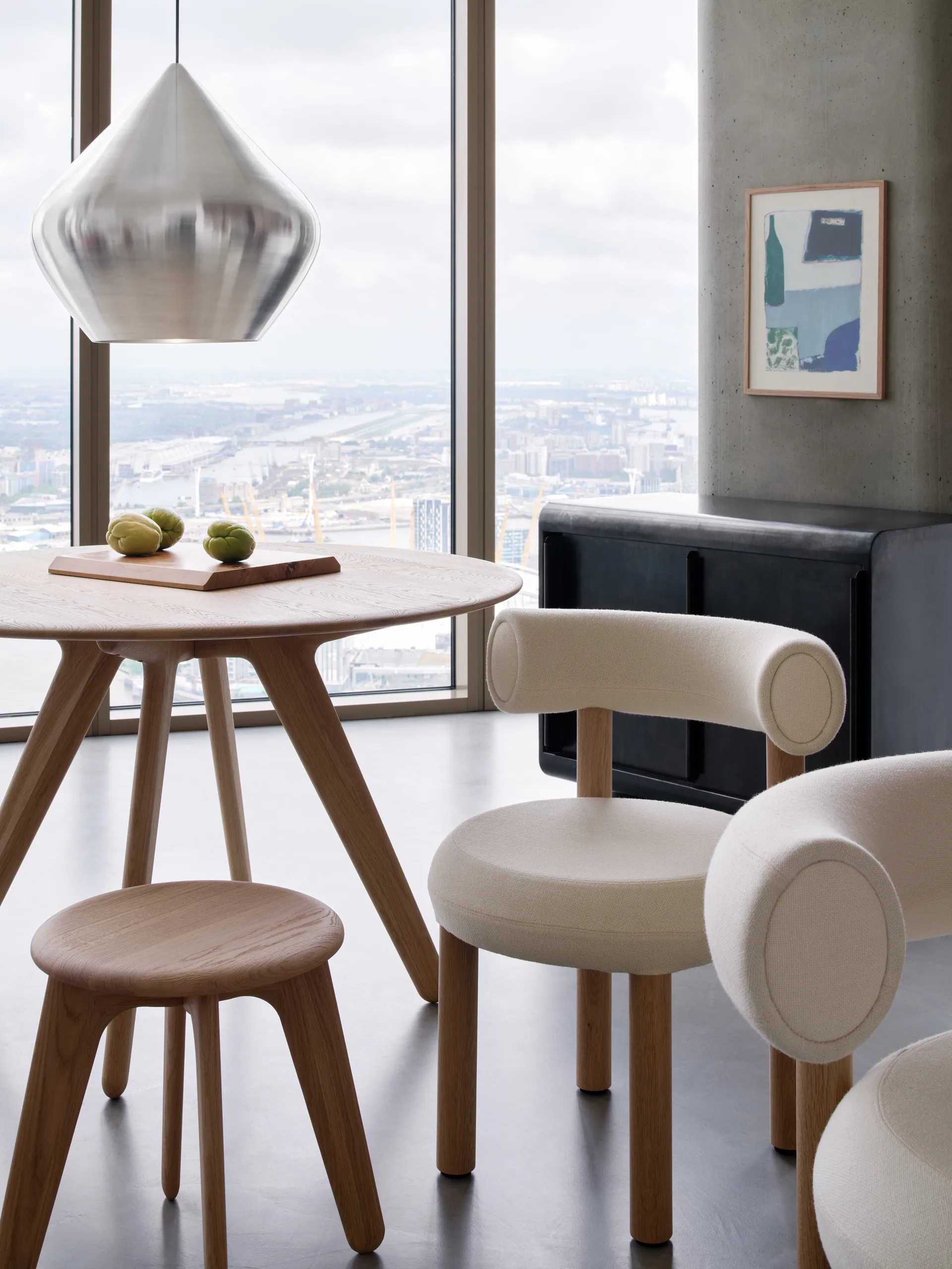 Pantalla de lámpara Beat Unbeaten stout Ø52 cm, Aluminio Tom Dixon