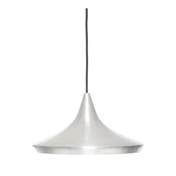 Pantalla de lámpara Beat Unbeaten wide Ø36 cm - Aluminio - Tom Dixon