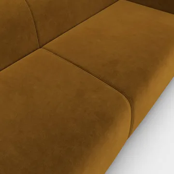 Plump sofá modular - Gold royal velvet, 3 plazas - Tom Dixon