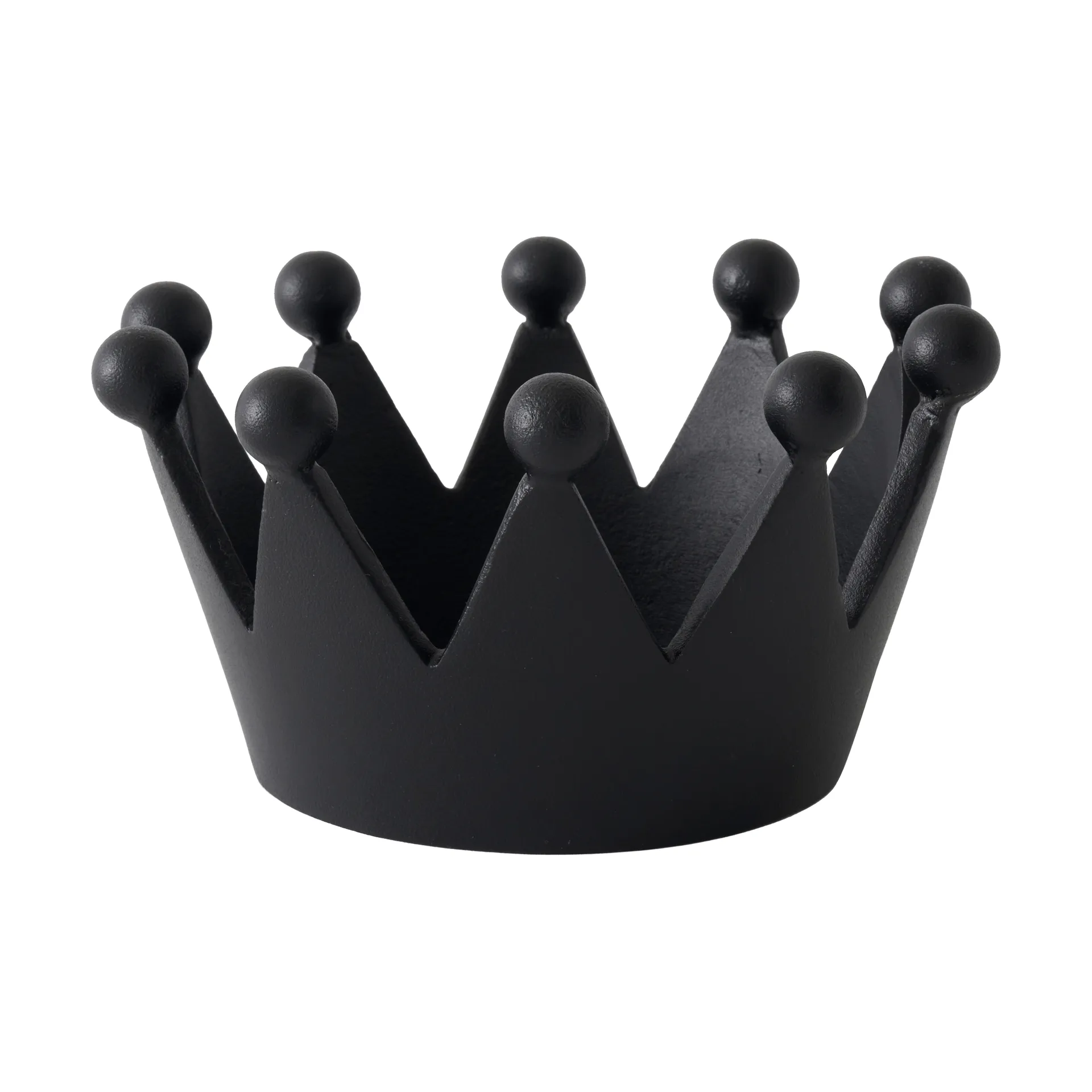 Portavelas Cast Iron Crown, Ø14x8,2 cm Tom Dixon