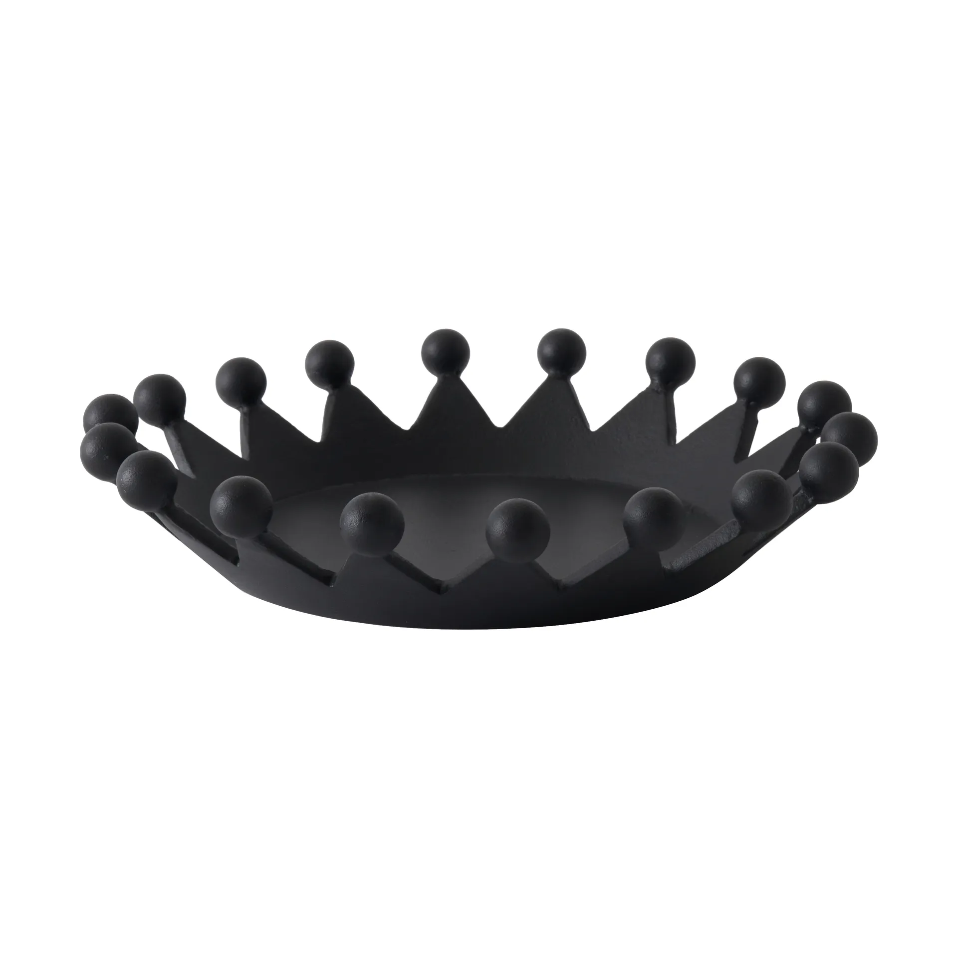 Portavelas Cast Iron Crown, Ø22x4,5 cm Tom Dixon