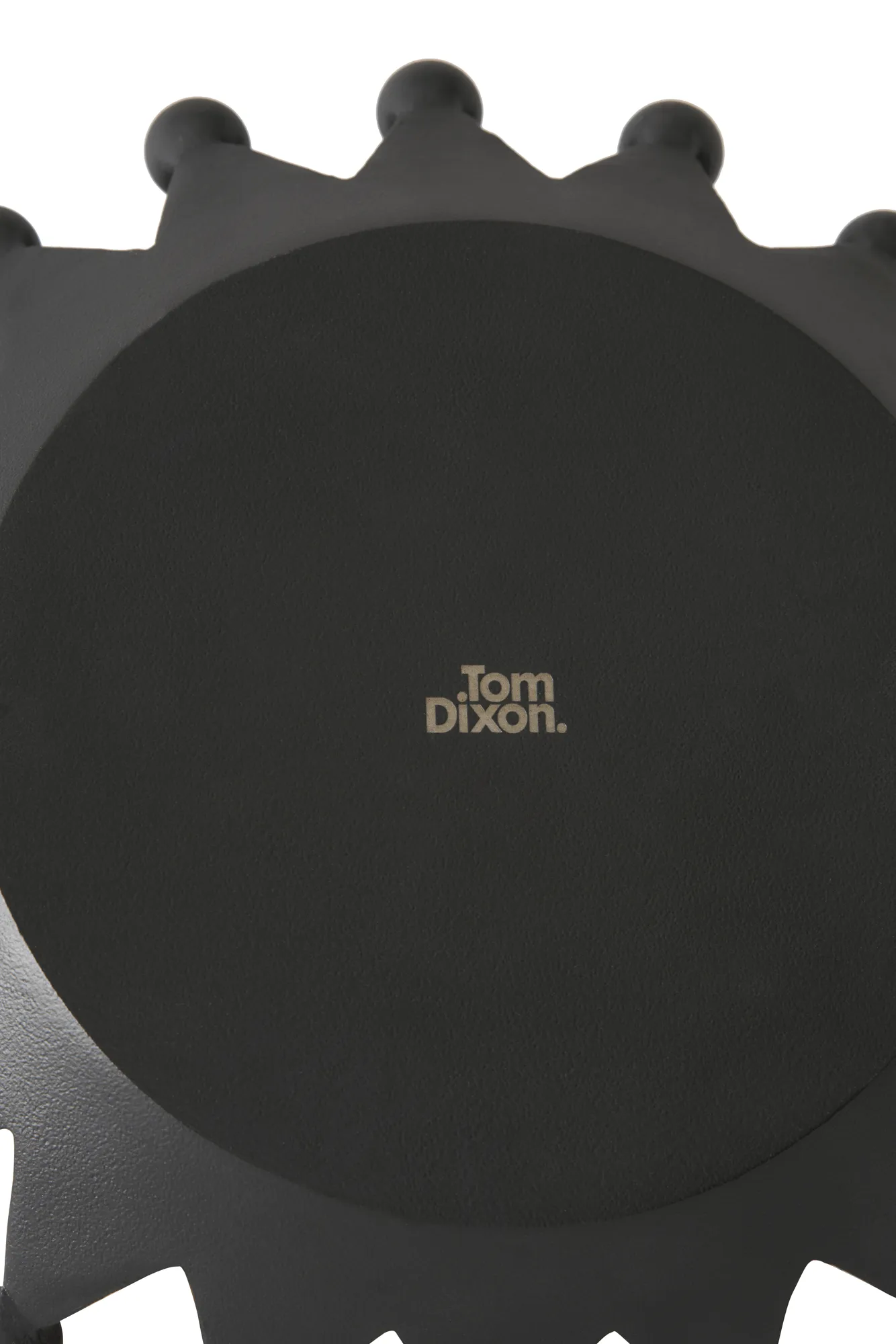 Portavelas Cast Iron Crown, Ø22x4,5 cm Tom Dixon