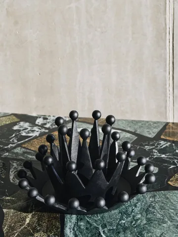 Portavelas Cast Iron Crown - Ø22x4,5 cm - Tom Dixon