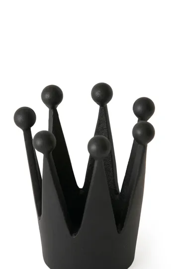 Portavelas Cast Iron Crown - Ø8,8x12,1 cm - Tom Dixon
