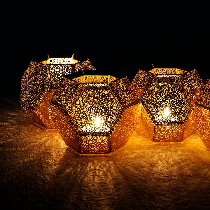 Portavelas Etch dot - latón - Tom Dixon