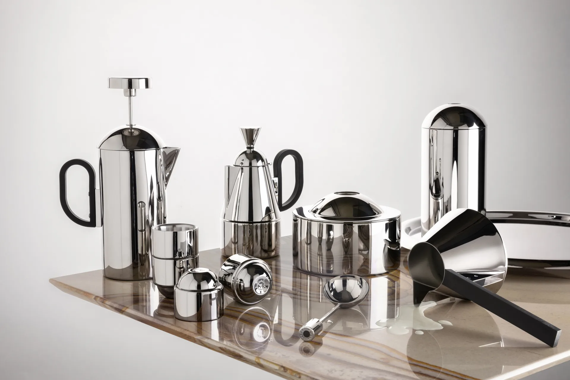 Prensa francesa Brew Cafetiere 0,75 l, Acero inoxidable Tom Dixon