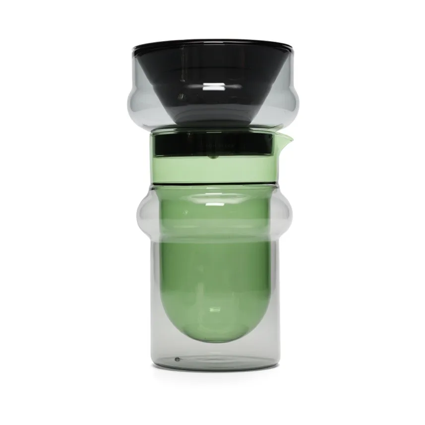 Set de jarra y filtro Bump 40 cl, Verde Tom Dixon