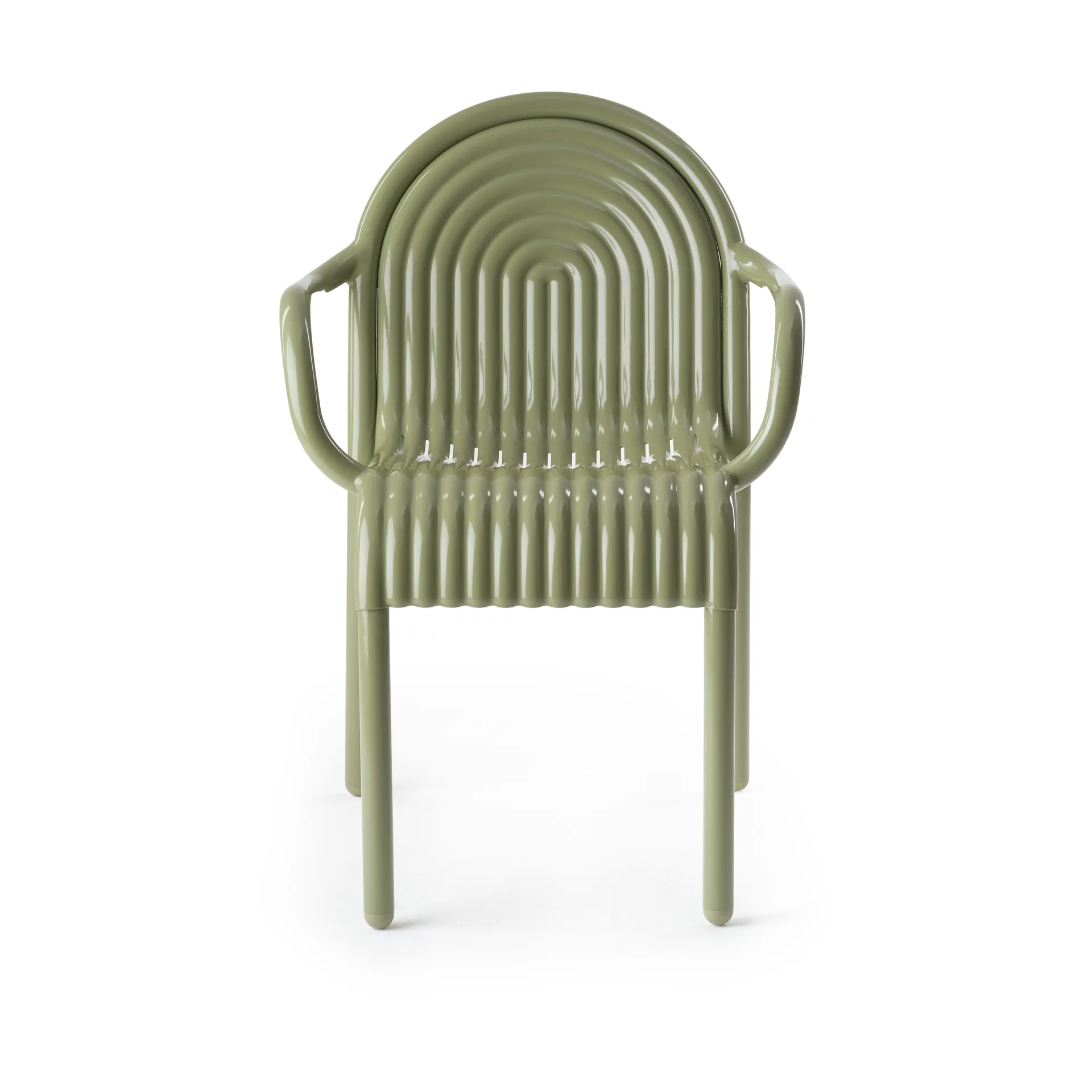 Silla con brazos Groove, Musgo Tom Dixon