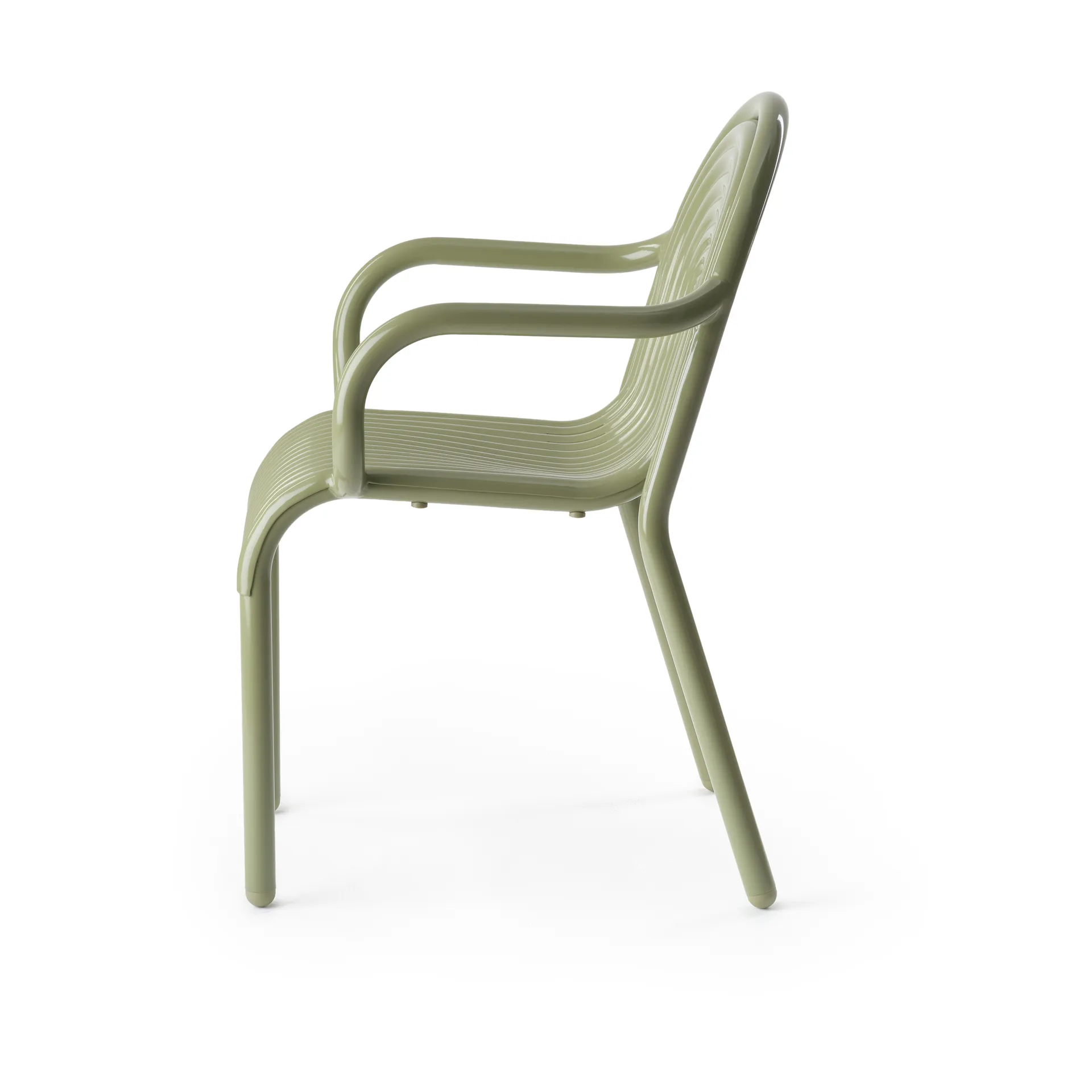 Silla con brazos Groove, Musgo Tom Dixon