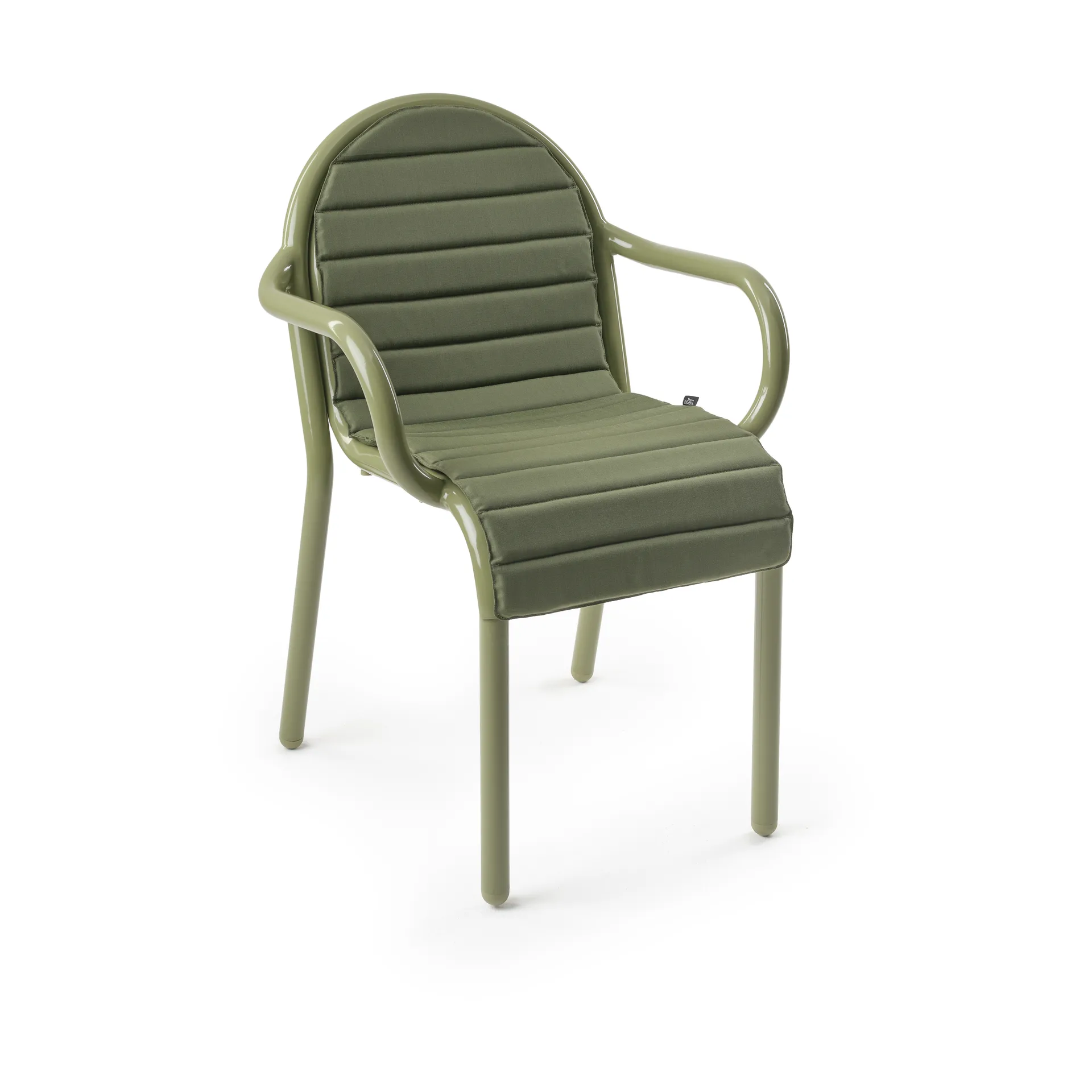 Silla con brazos Groove, Musgo Tom Dixon