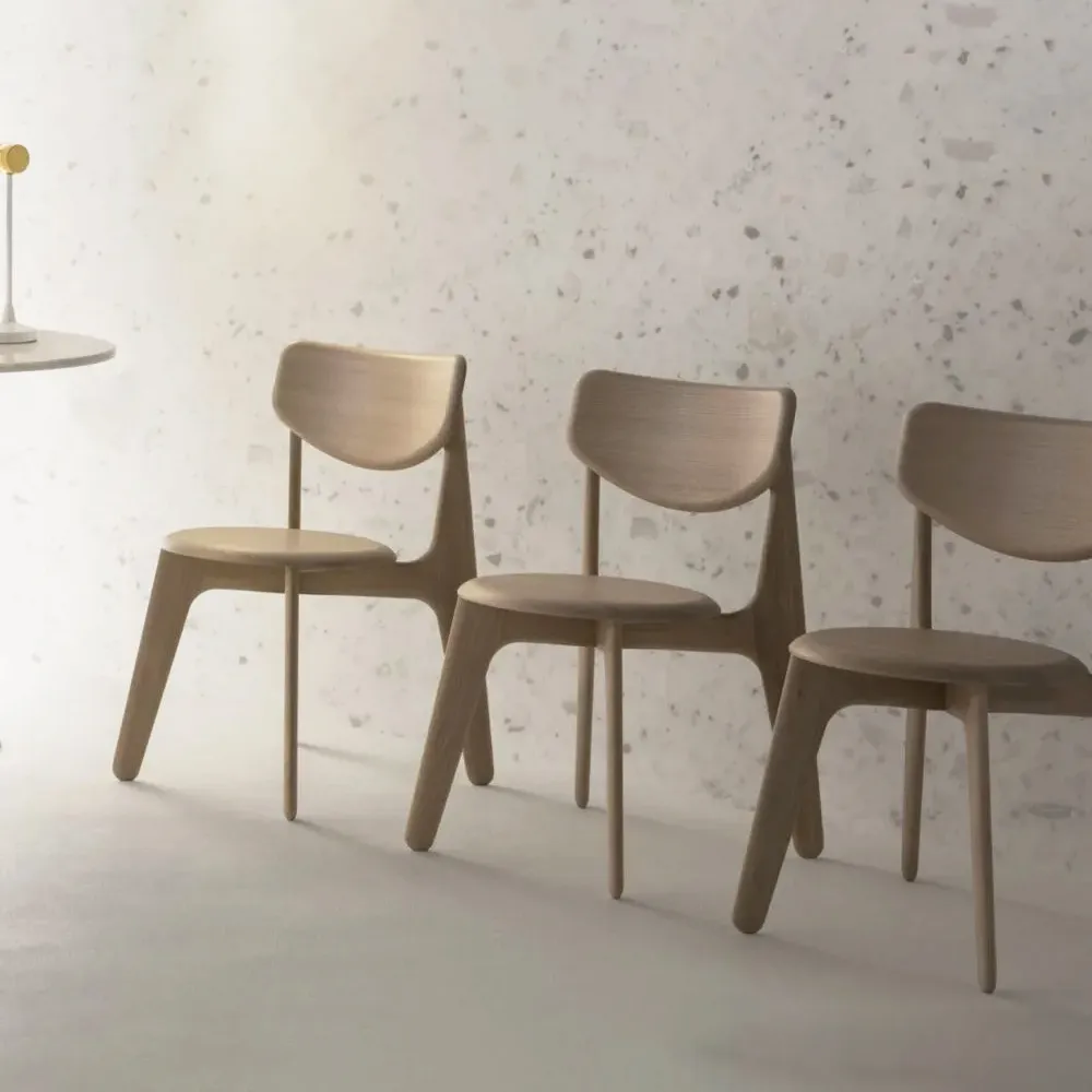 Silla Slab Dining, Roble mate lacado Tom Dixon