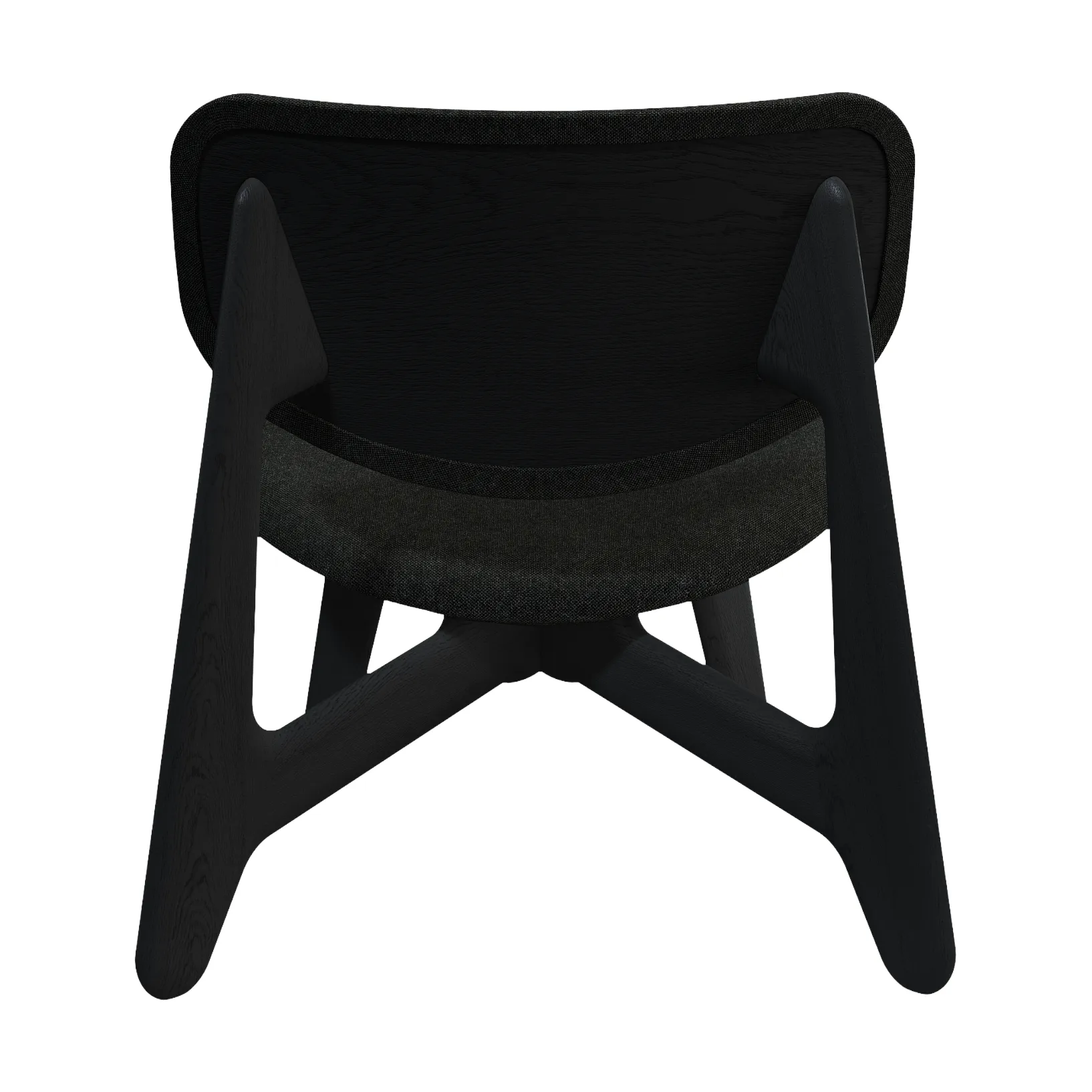 Sillón lounge Slab con asiento tapizado, Roble natural cepillado-Hallingdal 0180 CMHR Tom Dixon