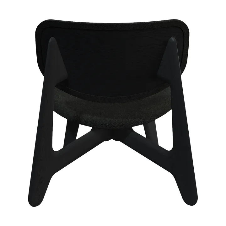 Sillón lounge Slab con asiento tapizado - Roble natural cepillado-Hallingdal 0180 CMHR - Tom Dixon