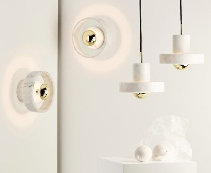 Stone Wall lámpara de pared, Marmol blanco Tom Dixon