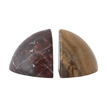 Sujetalibros Boulder 2 piezas - 12,8x12,8 cm - Tom Dixon