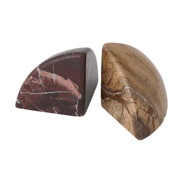 Sujetalibros Boulder 2 piezas - 12,8x12,8 cm - Tom Dixon