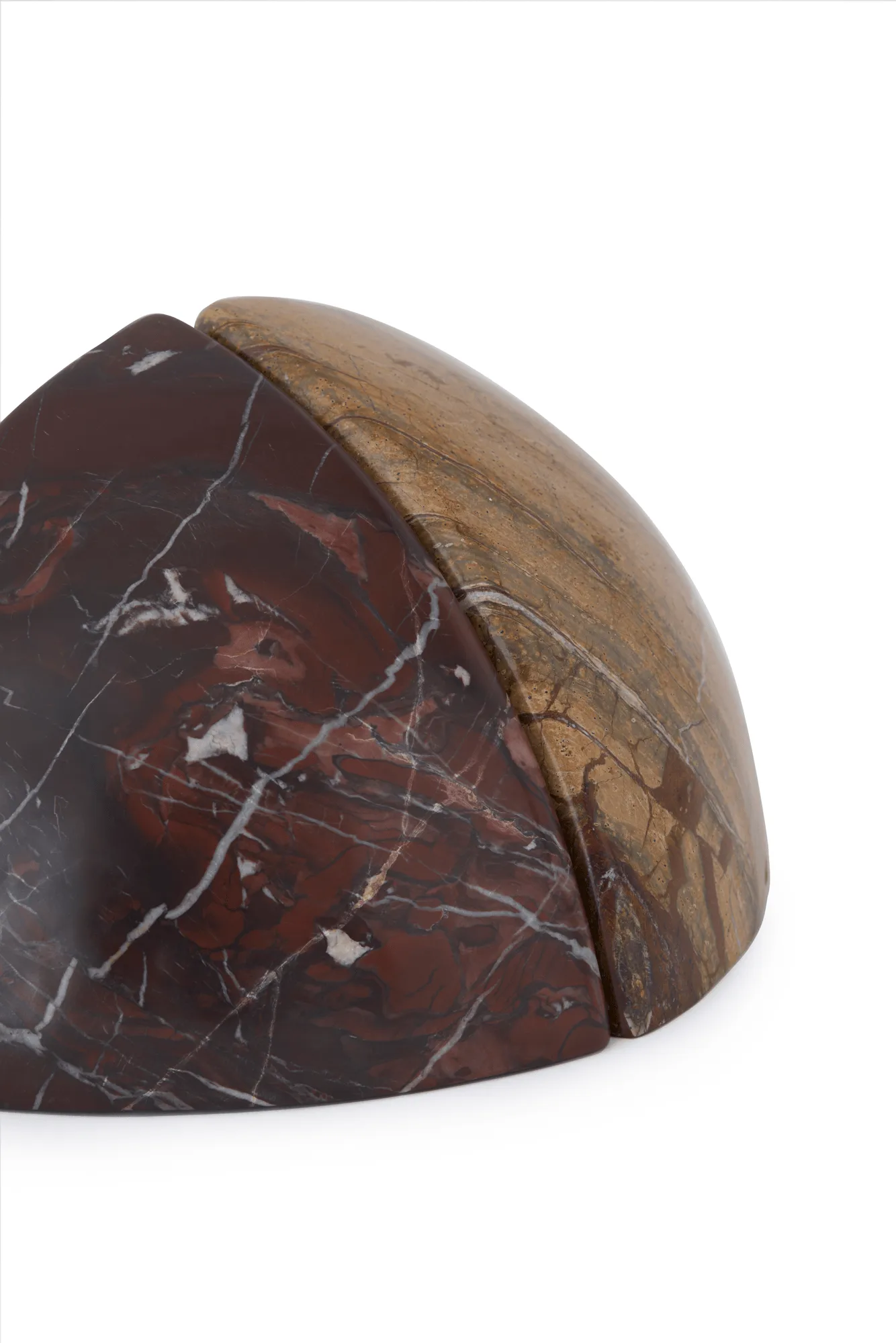 Sujetalibros Boulder 2 piezas, 12,8x12,8 cm Tom Dixon