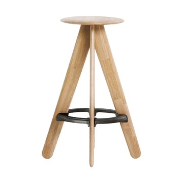 Taburete de bar Slab 76 cm - Roble macizo - Tom Dixon