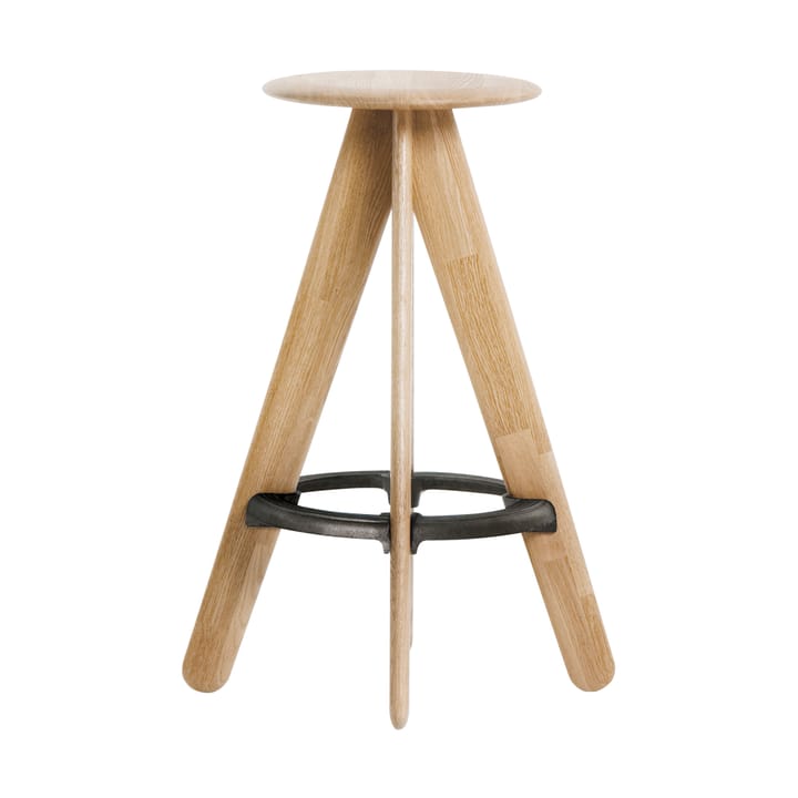 Taburete de bar Slab 76 cm, Roble macizo Tom Dixon