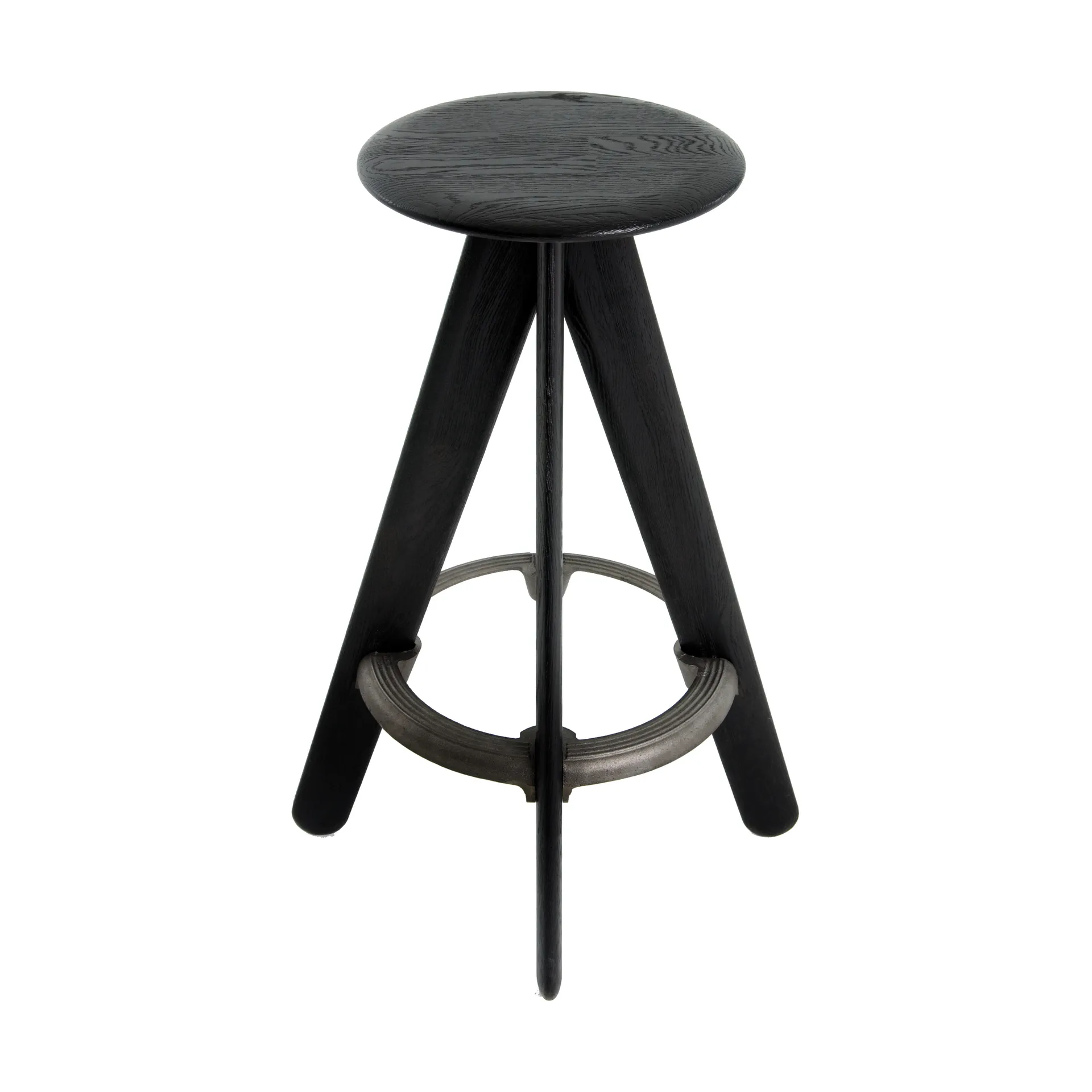 Taburete de bar Slab 76 cm, Roble negro Tom Dixon