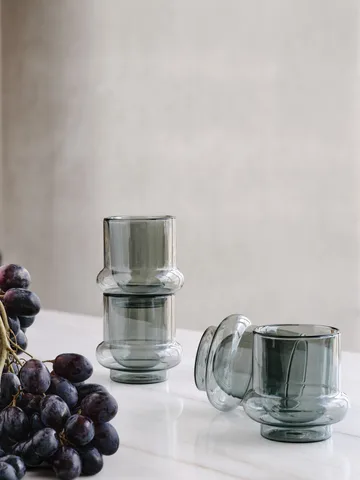 Taza de café Bump 20 cl pack de 2 - Gris - Tom Dixon