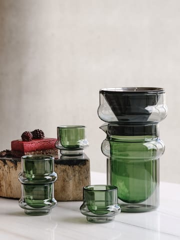 Taza de espresso Bump 5 cl pack de 4 - Verde - Tom Dixon