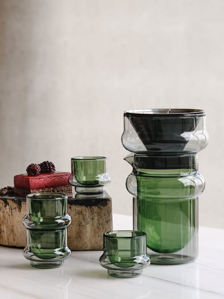 Taza de espresso Bump 5 cl pack de 4, Verde Tom Dixon