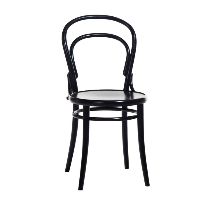 Silla Ton no.14 - Barniz negro B123-asiento chapa New Fanér - TON