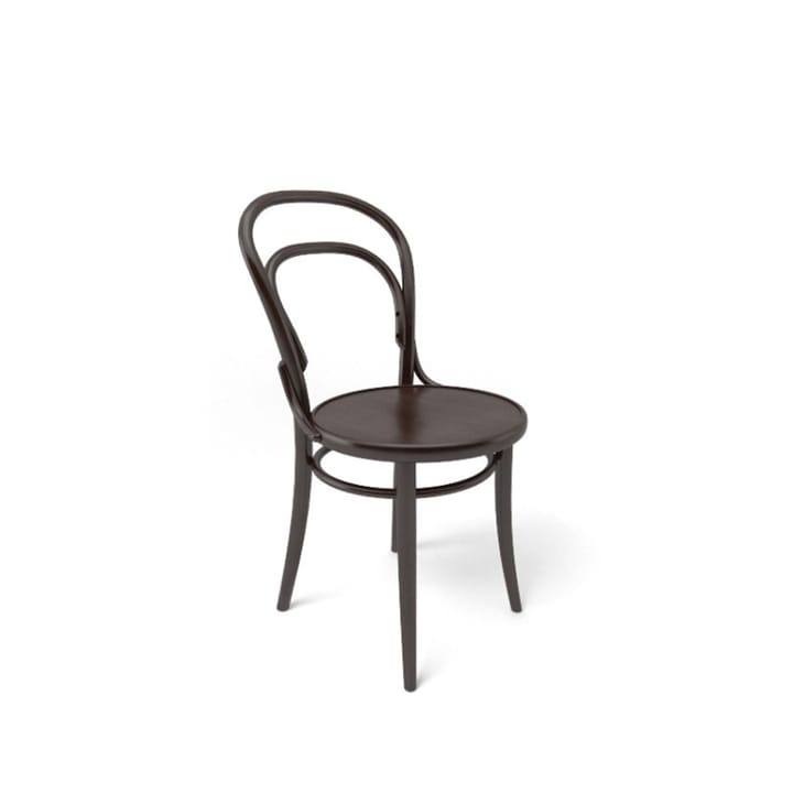 Silla Ton no.14 - Coffee B4-asiento chapa New Fanér - TON