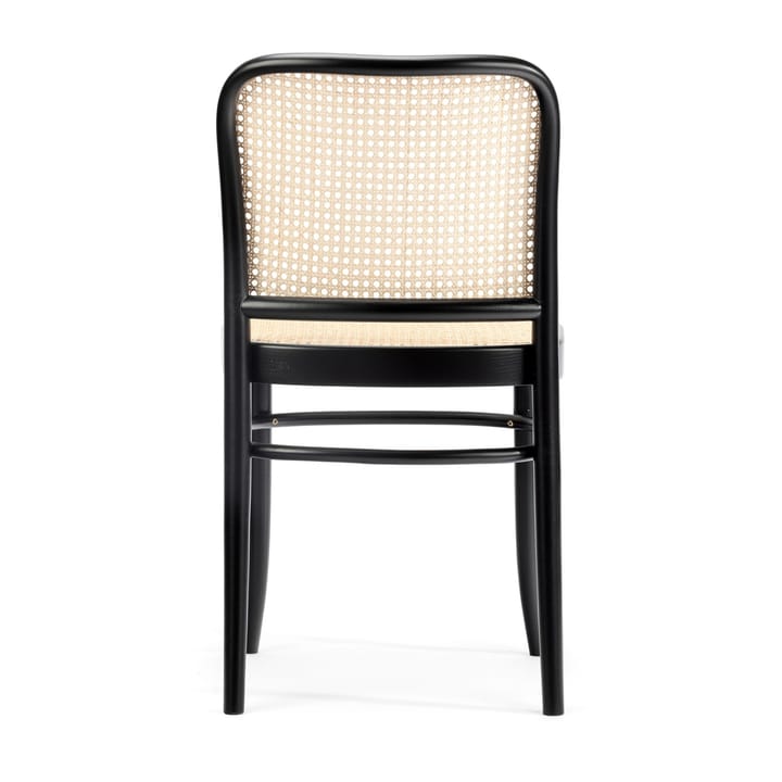 Silla Ton no.811 ratán, Barniz negro B123-asiento ratán New Rotting TON