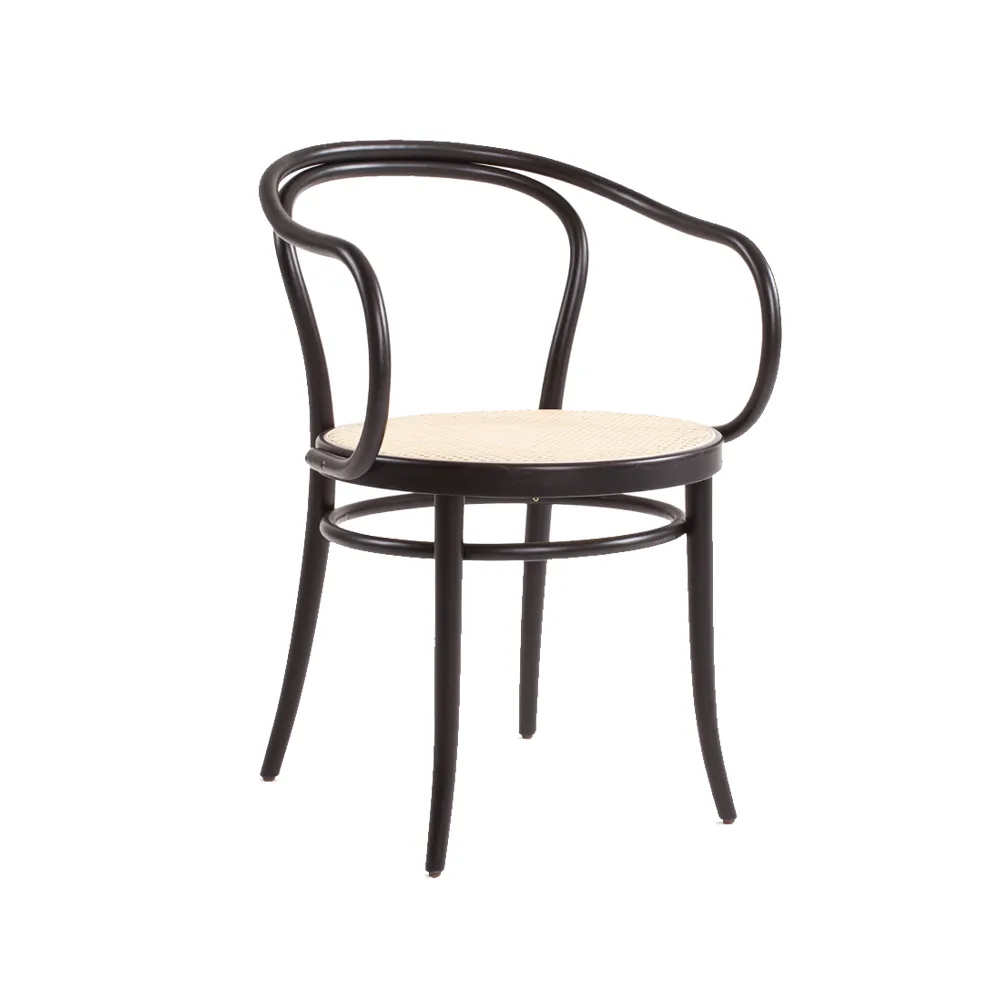 Sillón asiento de mimbre Ton no.30,  TON